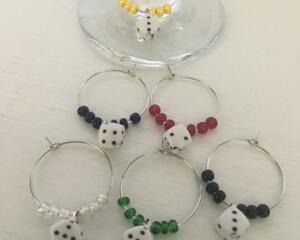 set of 6 Dice markers #162